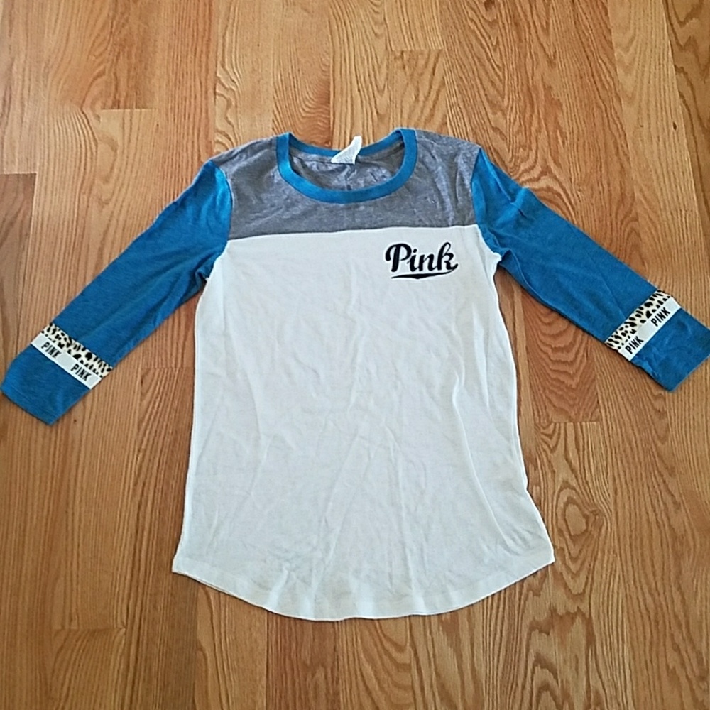 Pink Victoria's secret 3/4 sleeve top